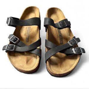 Birkenstock Black Double Strap Sandals